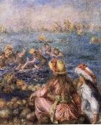 Pierre-Auguste Renoir Baigneuses oil on canvas
